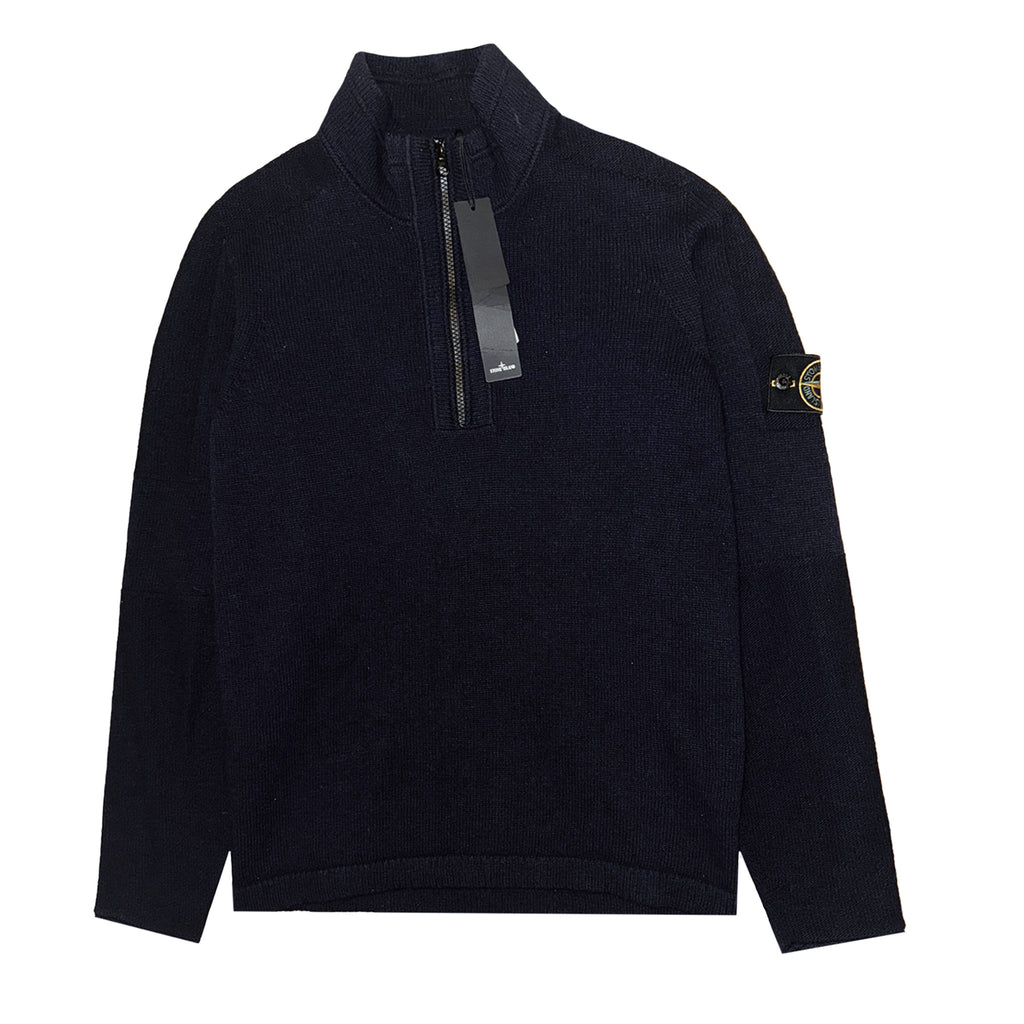 Stone Island Half Zip Knit Sweatshirt