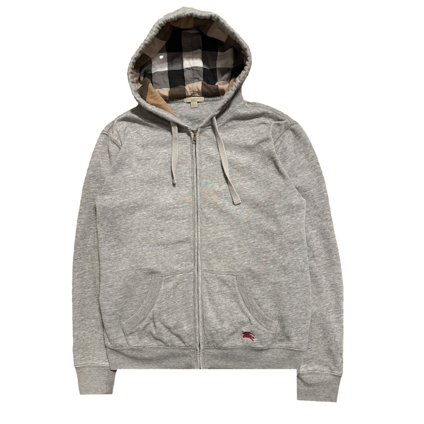 Burberry Check Zip Hoodie