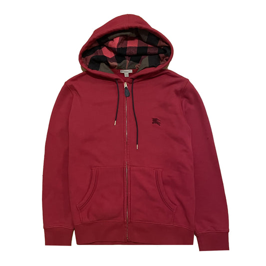 Burberry Check Zip Hoodie