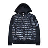 Moncler Hooded Down Cardigan