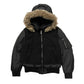 Moncler Muscade Fur Down Jacket