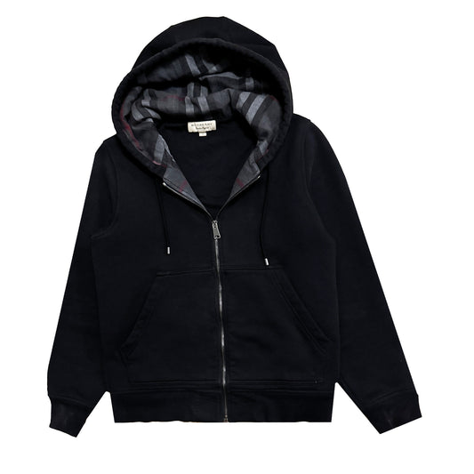 Burberry Check Zip Hoodie