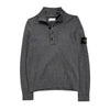 Stone Island Wool Half Zip Knit Sweater