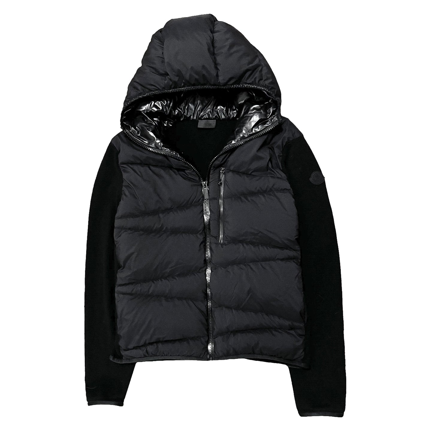 Moncler Down Hooded Cardigan