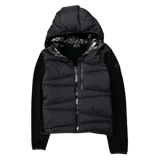 Moncler Down Hooded Cardigan