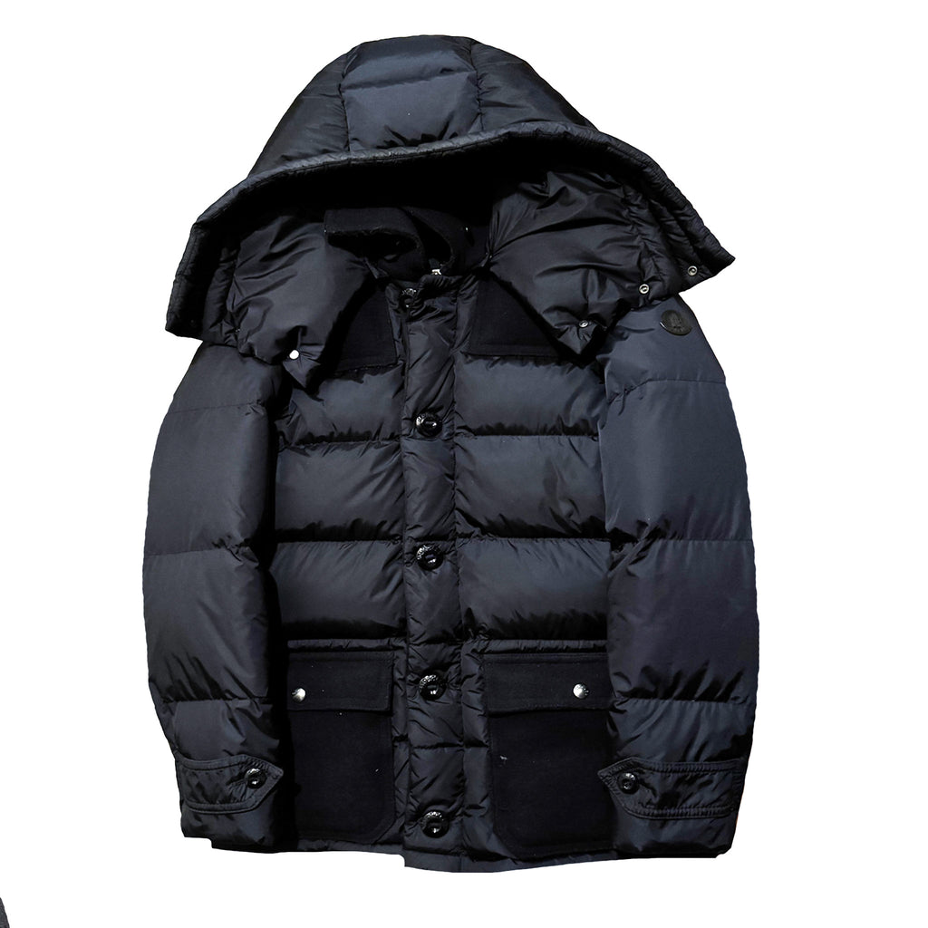 Moncler Tourville Hooded Down Parka: Size LARGE