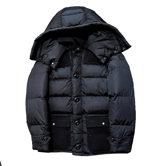 Moncler Tourville Hooded Down Parka: Size LARGE