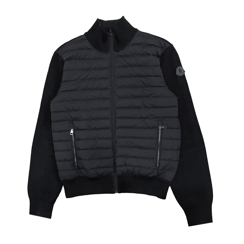 Moncler Black Label Down Cardigan