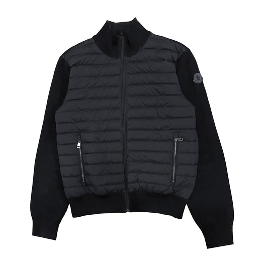 Moncler Black Label Down Cardigan