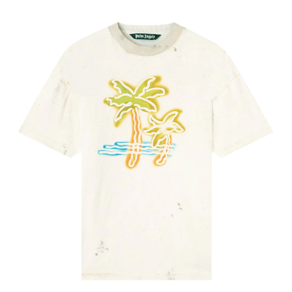 Palm Angels Neon Logo T-Shirt