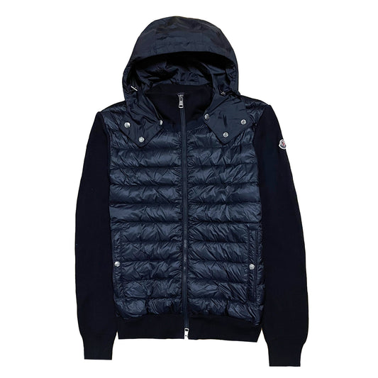 Moncler Hooded Down Cardigan