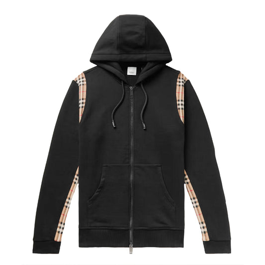 Burberry Check Zip Hoodie