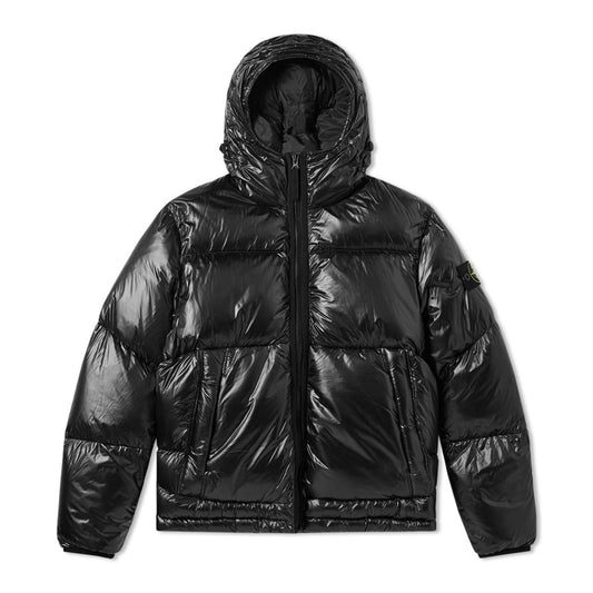Stone Island Pertex Hooded Down Jacket