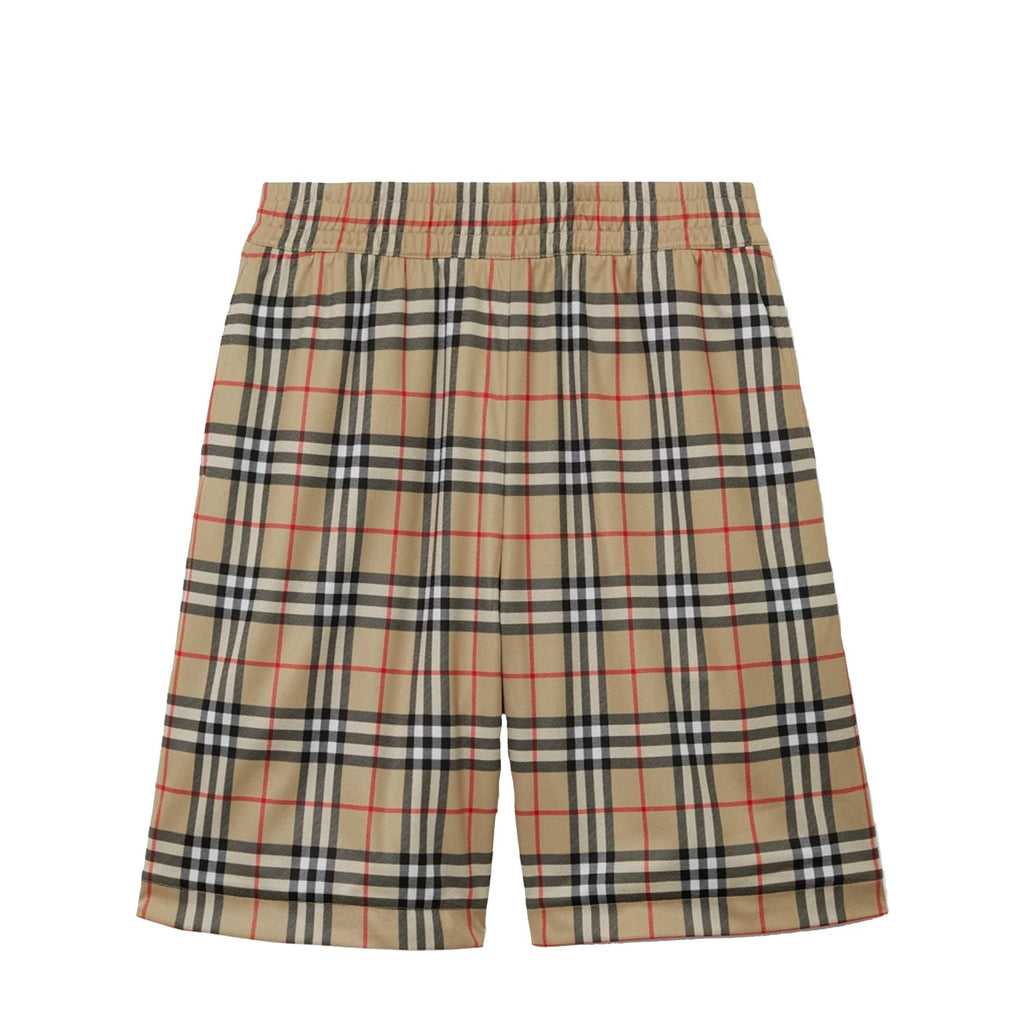 Burberry Check-Print Shorts