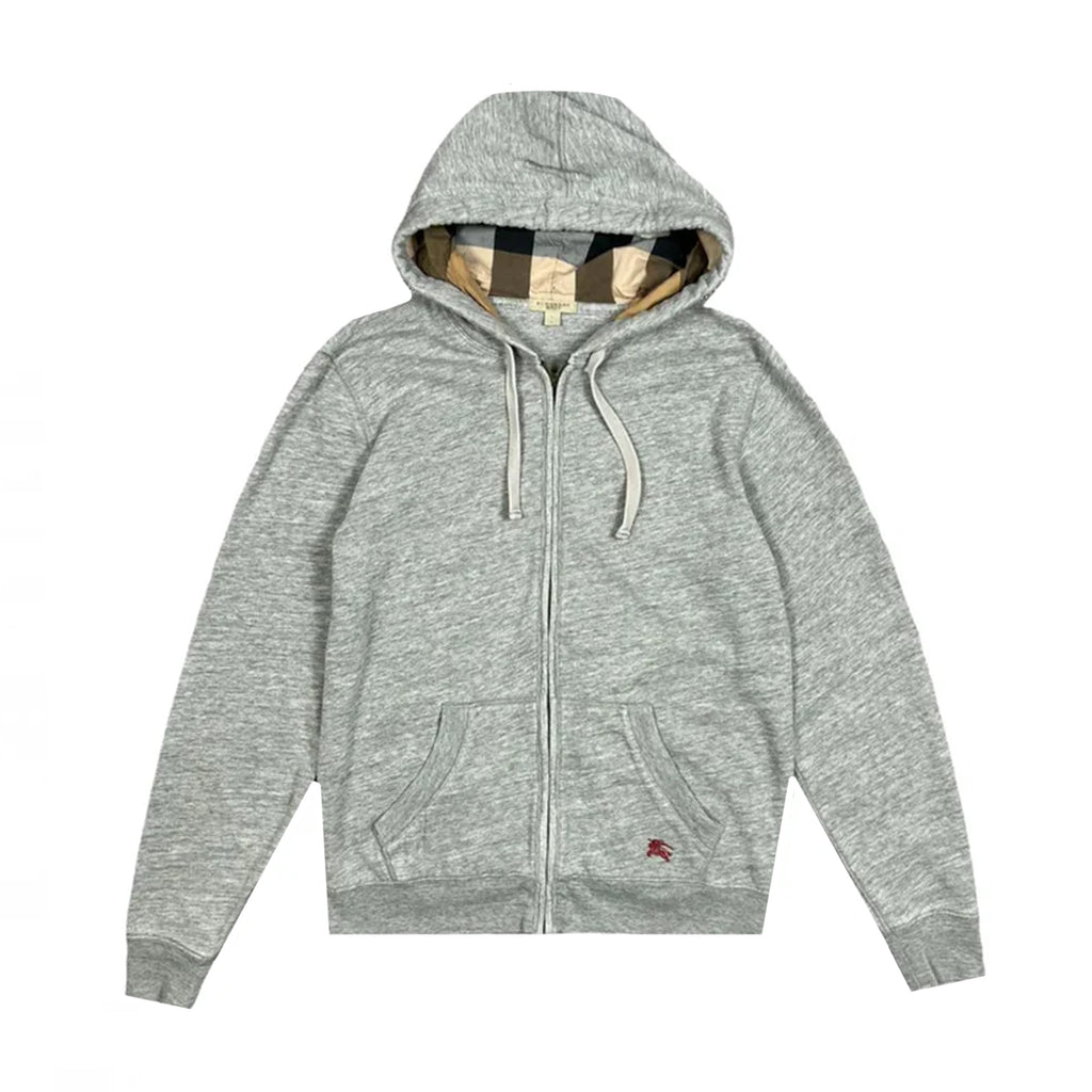Burberry Check Zip Hoodie