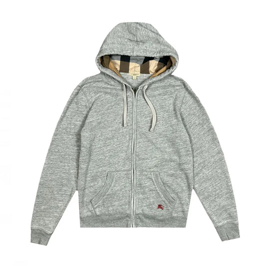 Burberry Check Zip Hoodie