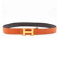 Hermes Constance Buckle Reversible Belt