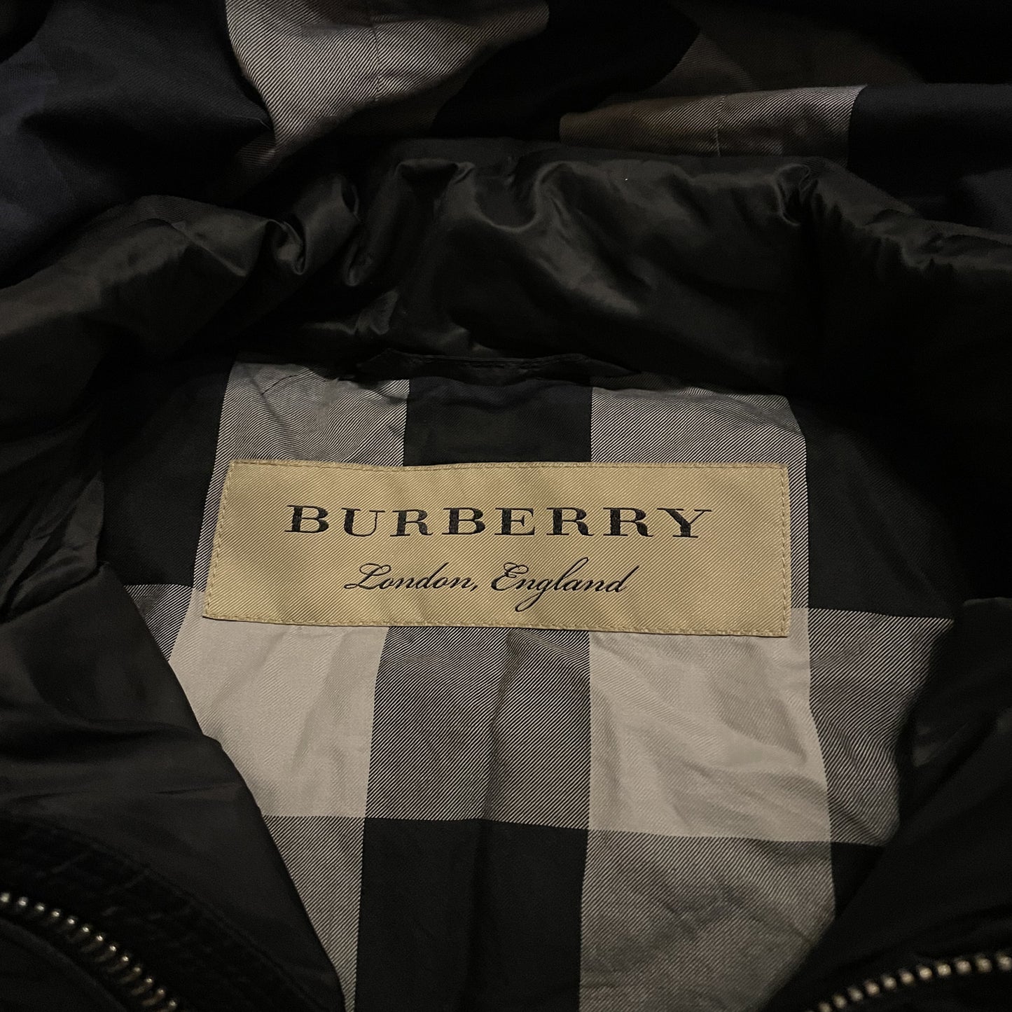 Burberry Hooded Down Jacket