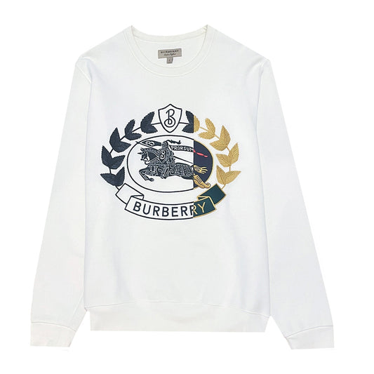 Burberry Embroidered Knight Sweatshirt