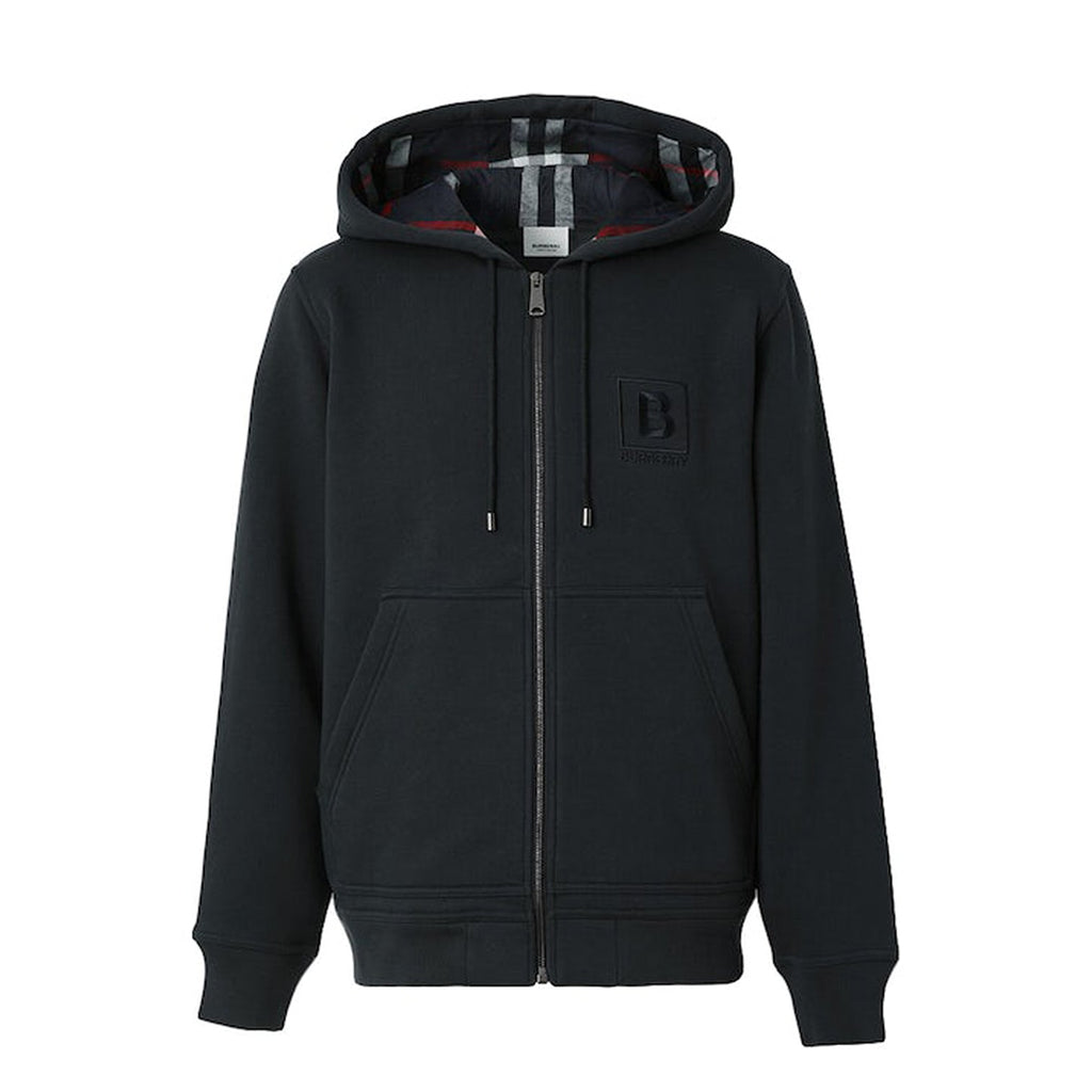 Burberry Check Zip Hoodie