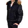 Moncler Muscade Fur Down Jacket