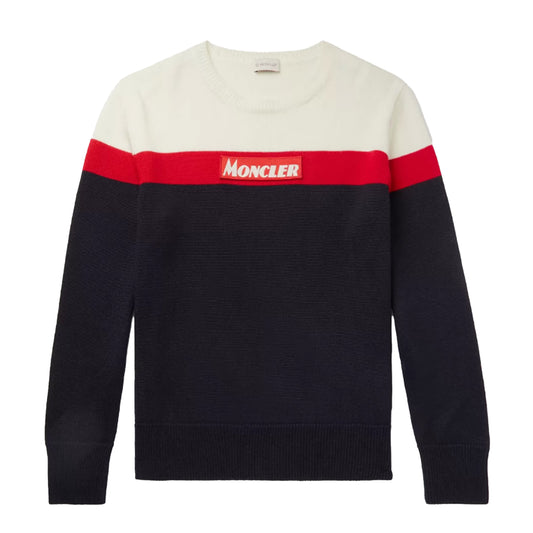 Moncler Wool Logo Sweatshirt