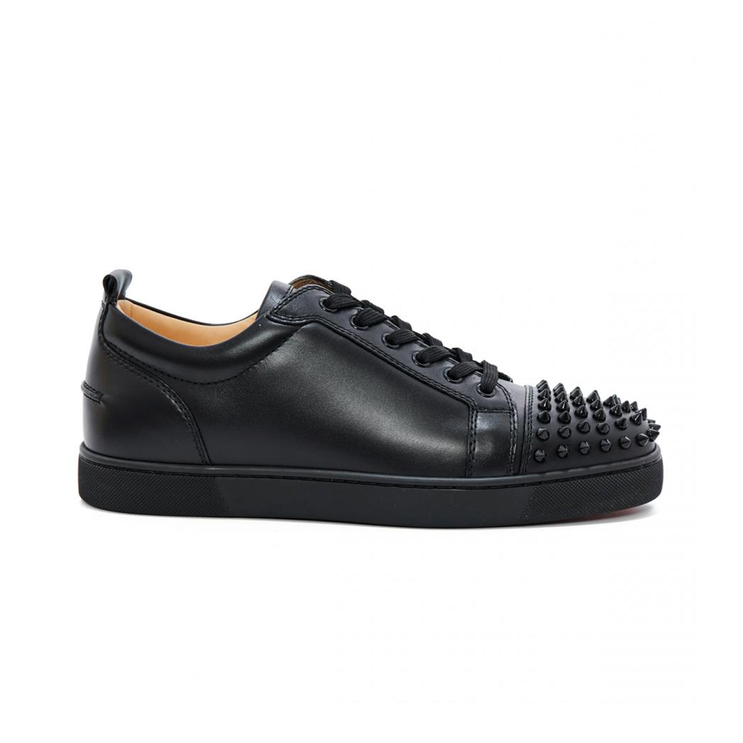 Christian Louboutin Junior Spike Suede Sneaker