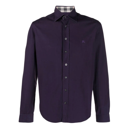 Burberry Embroidered Logo Shirt
