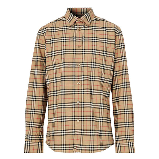 Burberry Check Print Shirt