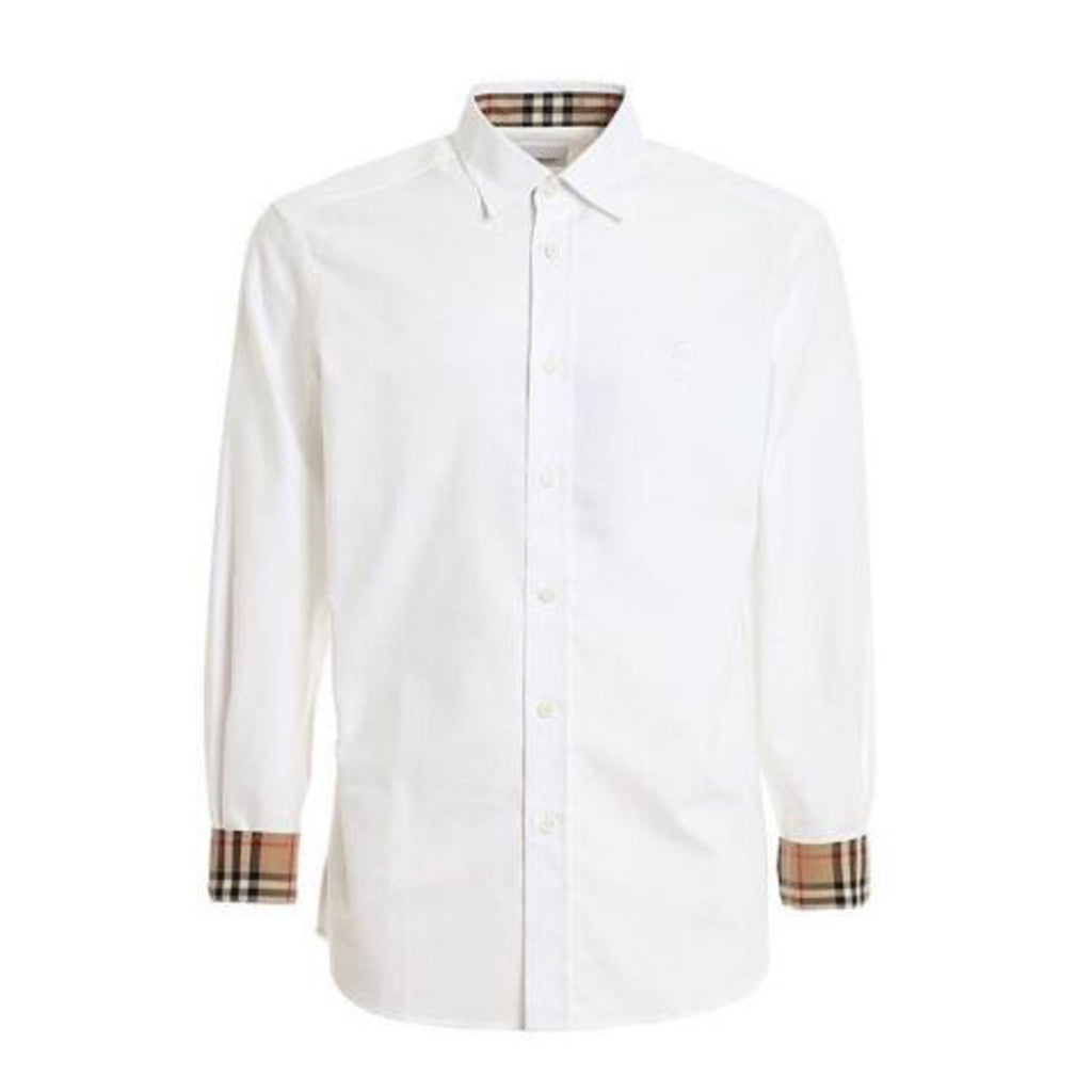 Burberry Embroidered Logo Shirt