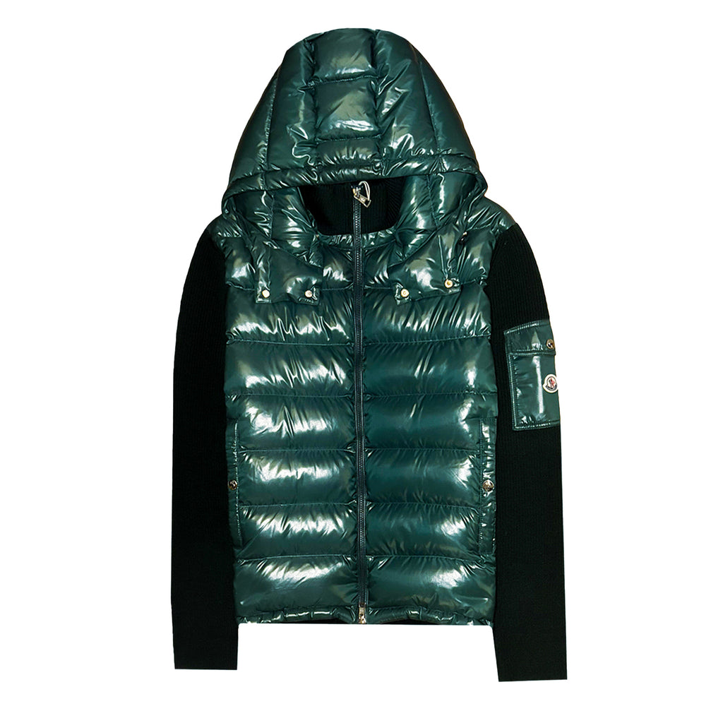 Moncler Tricot Down Cardigan