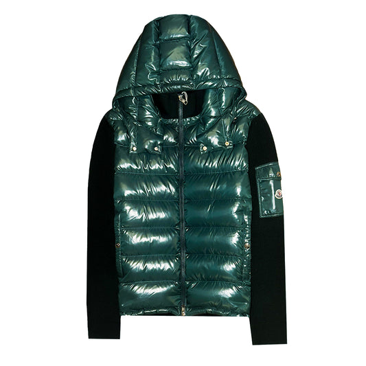 Moncler Tricot Down Cardigan