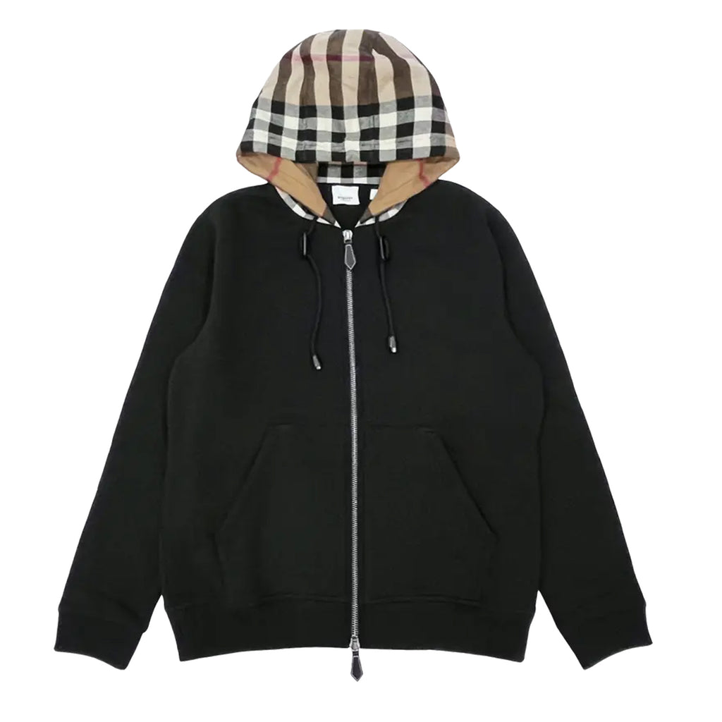 Burberry Check Zip Hoodie