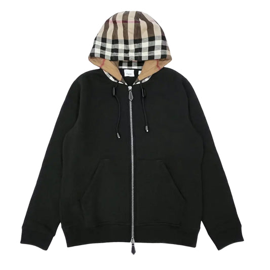 Burberry Check Zip Hoodie