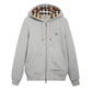 Burberry Check Zip Hoodie