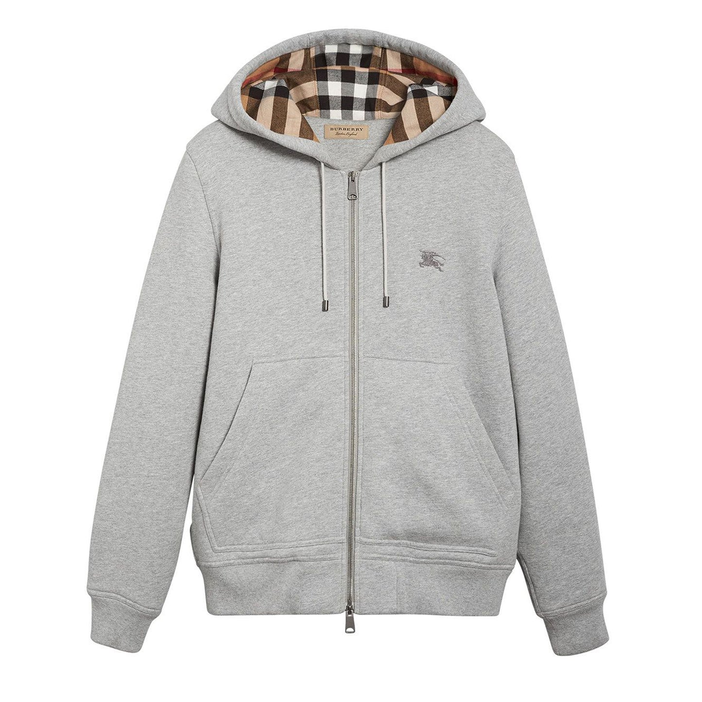 Burberry Check Zip Hoodie