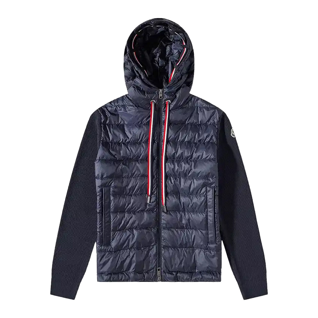 Moncler Hooded Down Cardigan