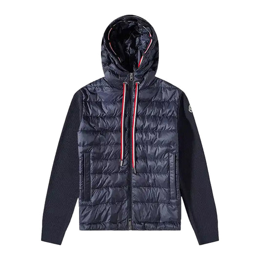 Moncler Hooded Down Cardigan