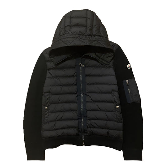 Moncler Hooded Down Cardigan