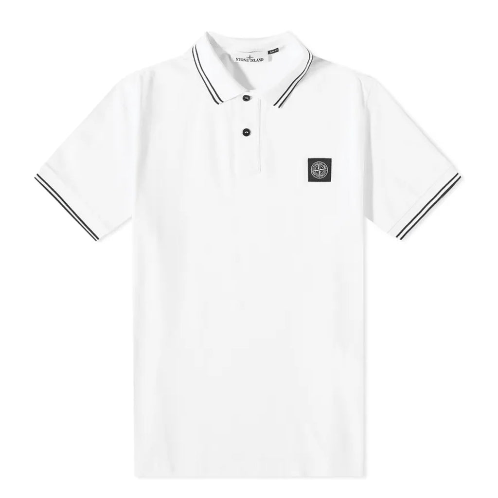 Stone Island Piqué Polo Shirt