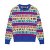 Versace Jacquard Logo Sweater