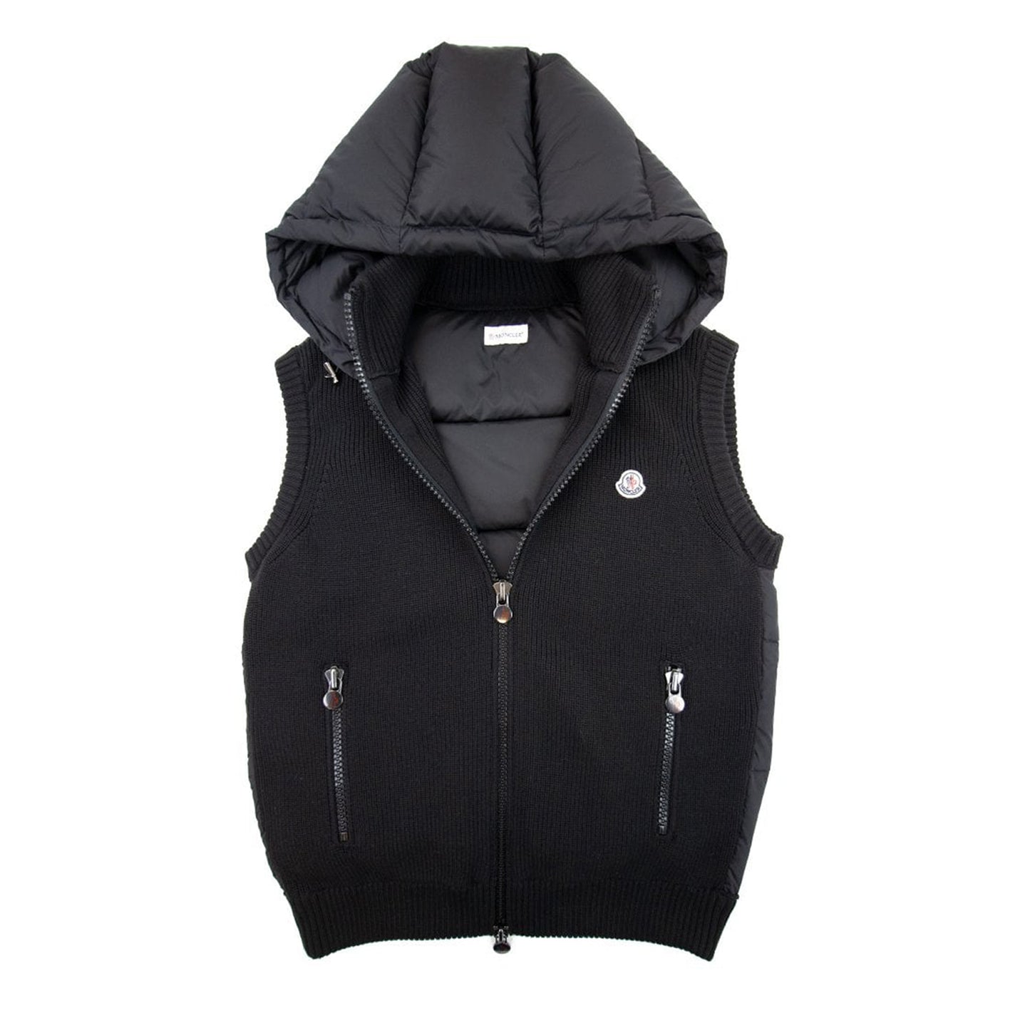 Moncler Down Hooded Vest