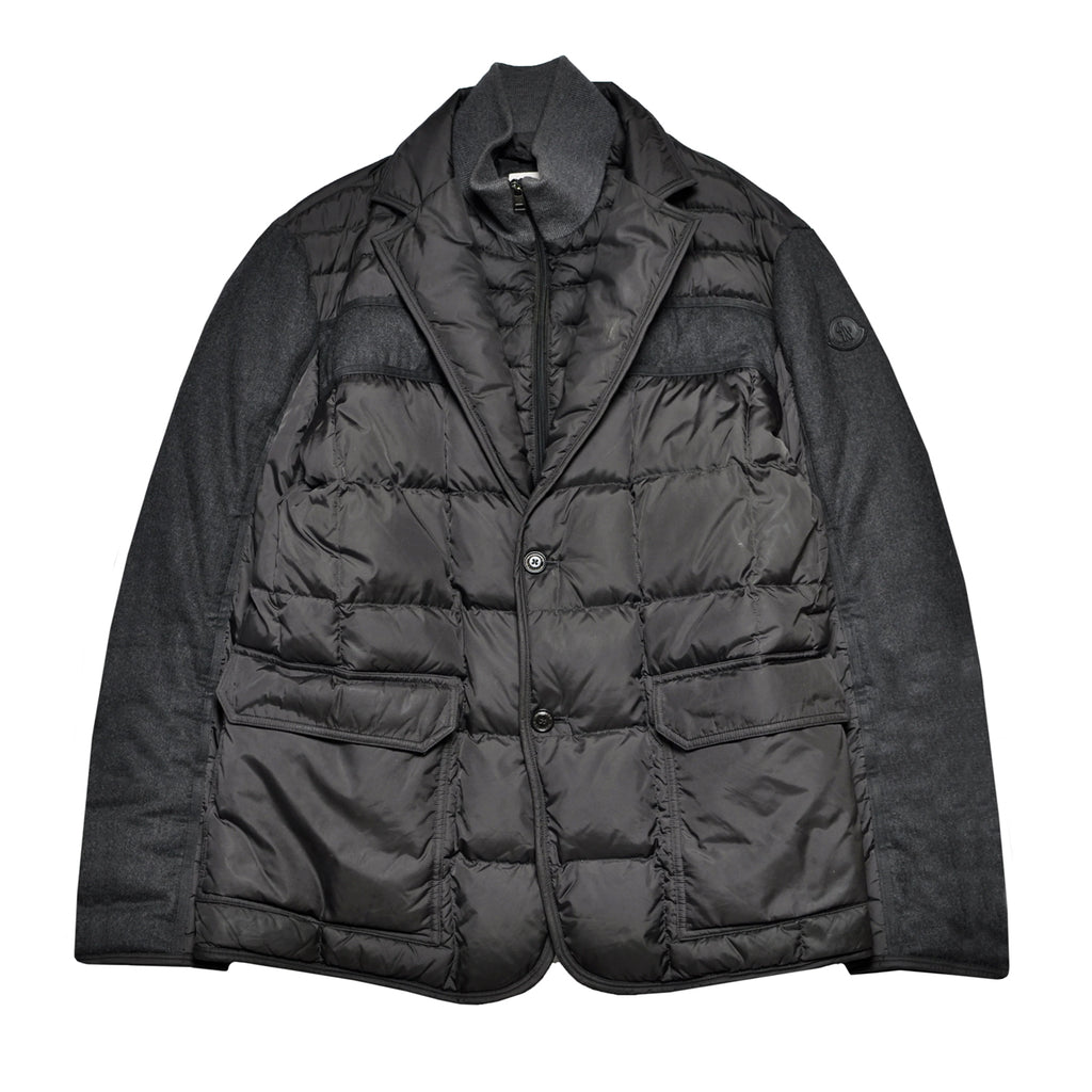 Moncler Down Navy Blazer