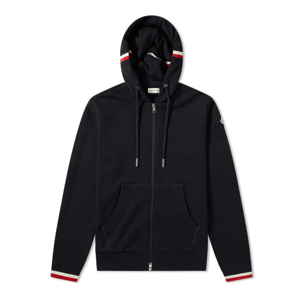 Moncler Tricolor Zip Up Hoodie