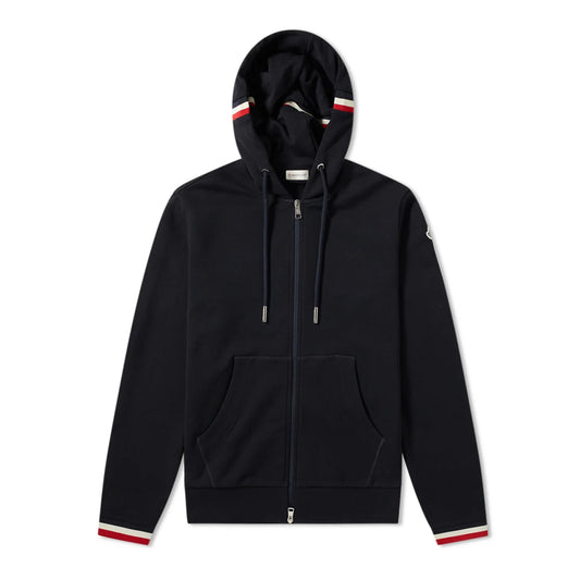 Moncler Tricolor Zip Up Hoodie