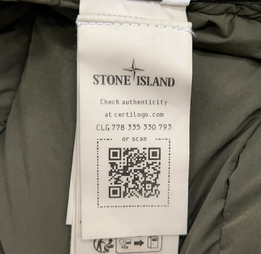 Stone Island Crinkle Reps Down Jacket