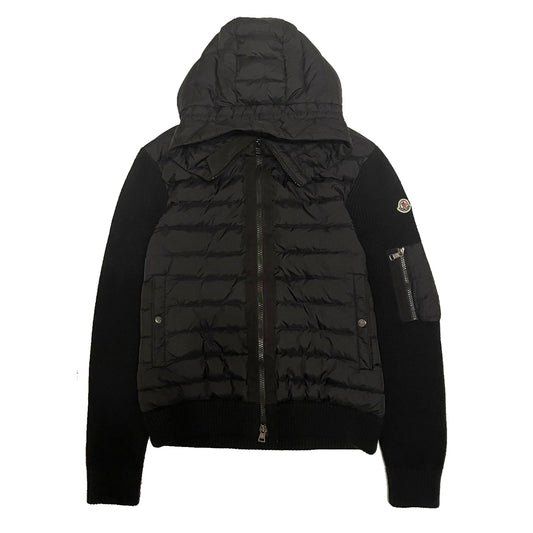 Moncler Down Hooded Cardigan