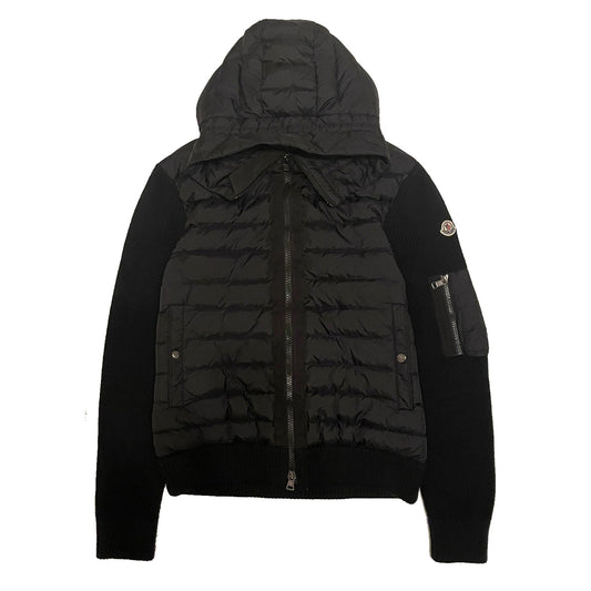 Moncler Down Hooded Cardigan