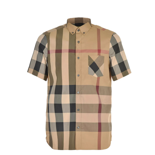 Burberry Short Sleeve Check Shirt