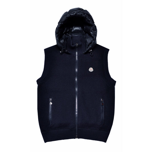 Moncler Down Hooded Vest
